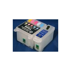 TO07, TO08 series: refillable empty cartridges with autoreset chip