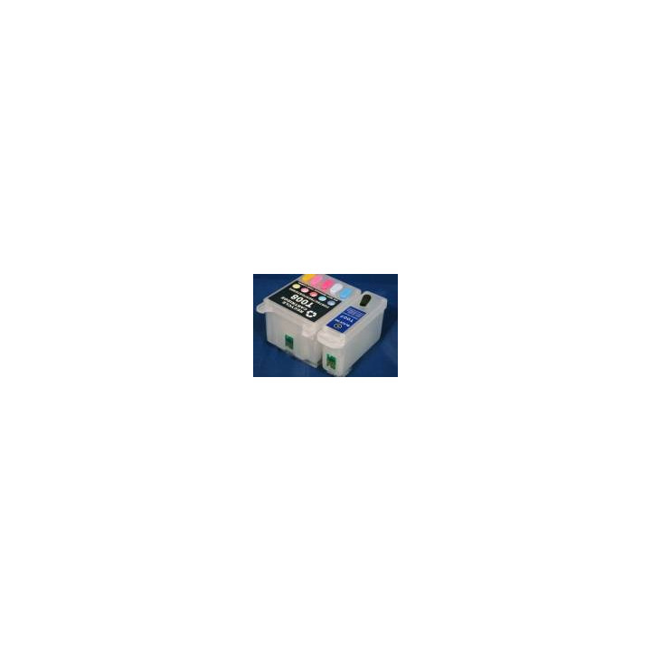 TO07, TO08 série: cartouches vides rechargeables avec puce autoreset
