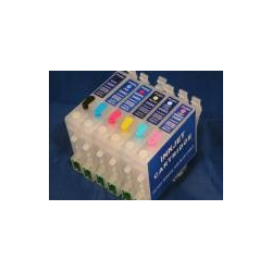 TO481 to 486: refillable empty cartridges with autoreset chip