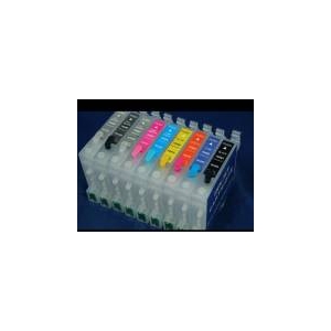 TO341 à 347: cartouches vides rechargeables avec puce autoreset TO341 à 347: cartouches vides rechargeables avec puce autoreset