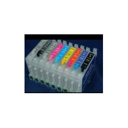 TO481 à 486: cartouches vides rechargeables avec puce autoreset