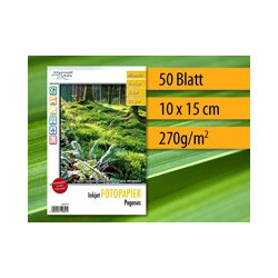Glossy photo paper 50 sheets 10x15 cm 270g 9600dpi