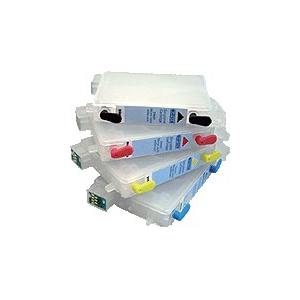 TX700W/TX800W/T50/T60: 6 cartouches d'encre vides rechargeables avec puce auto-reset TX700W/TX800W/T50/T60: 6 cartouches d'encre vides rechargeables avec puce auto-reset