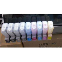 Pro3800/3880/3850: 9 cartouches rechargeables 280 mlsans puce pour Epson 