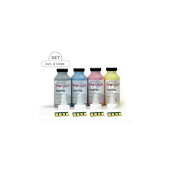 complete refill kit with chips. 4 colors