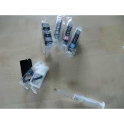 PGI 520, CLI521: Kit 600ml 5 empty cartridges to be filled with autoreset chips