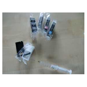 PGI 520, CLI521: Kit 600ml + 5 cartouches vides à remplir avec puces autoresett PGI 520, CLI521: Kit 600ml + 5 cartouches vides à remplir avec puces autoresett