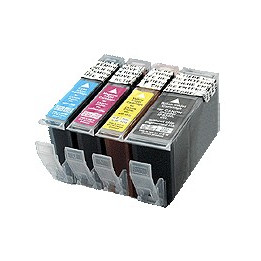 kit de cartouches compatibles alimentaires pour Canon