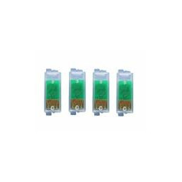 4x puces autoresett pour Epson T0711 à714. Set complet
