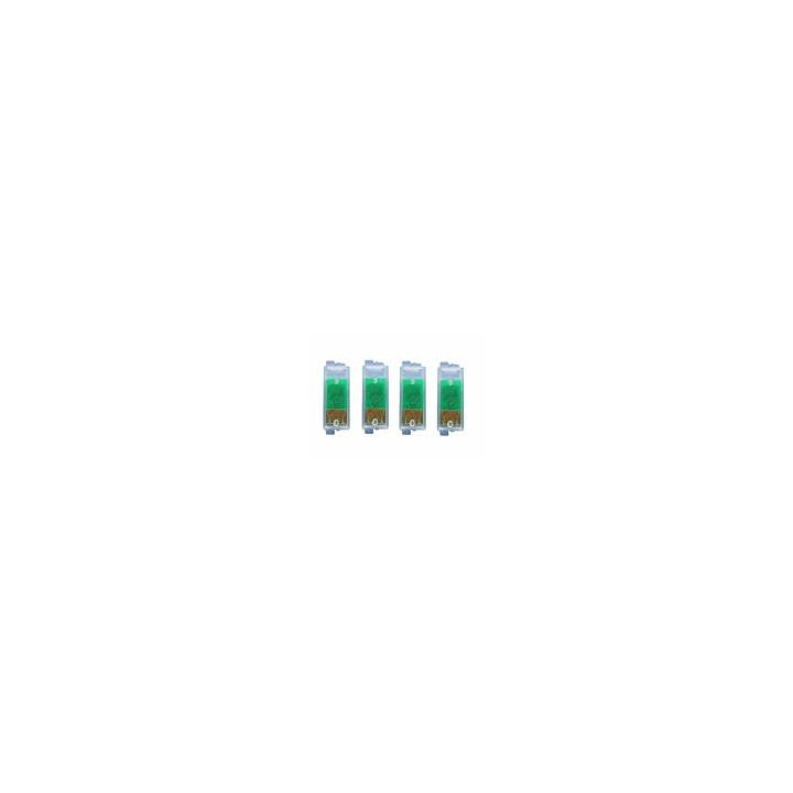 4x puces autoresett pour Epson T0711 à714. Set complet