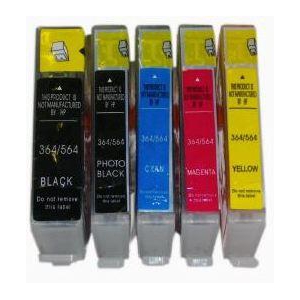 HP 364c, m ou y au choix: cartouche compatible sans puce HP 364c, m ou y au choix: cartouche compatible sans puce