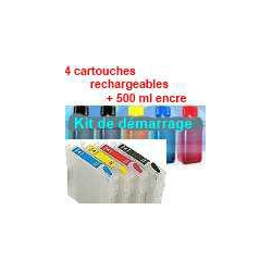 Pack T01281 to 1284 plus 5x100 ml pigmented ink