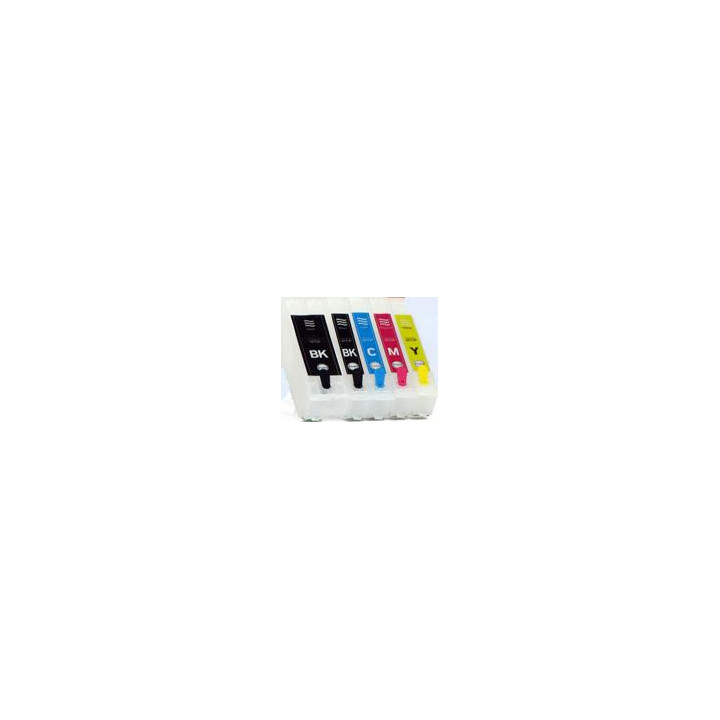 T26: 5 cartouches recharchargeables avec puces autoreset