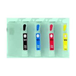 T16: 4 rechargeable cartridges with autoreset chips