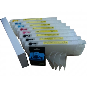 Pro 4880: 8 cartouches rechargeables + resetter Pro 4880: 8 cartouches rechargeables + resetter