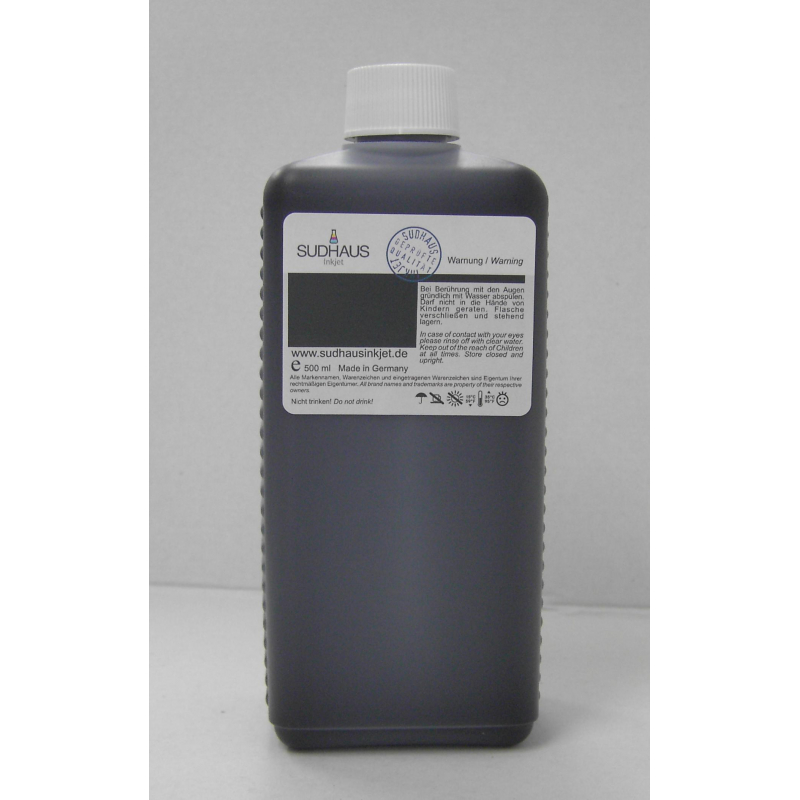 1000 ml: Sudhaus black pigmented ink for Brother