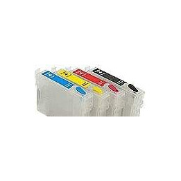 HP 920: 4 cartouches rechargeables avec puces autoreset