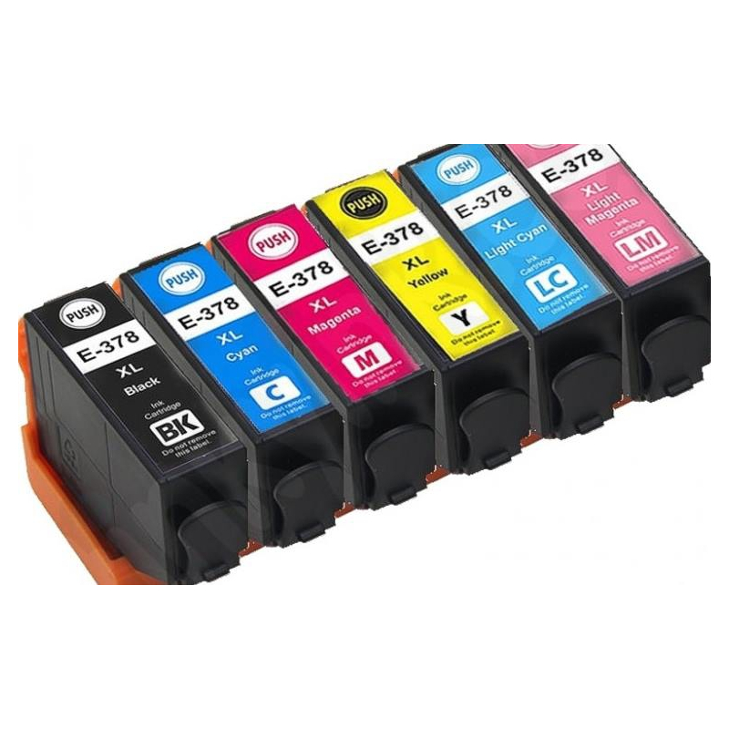 T378xl: 6 cartouches compatibles 378