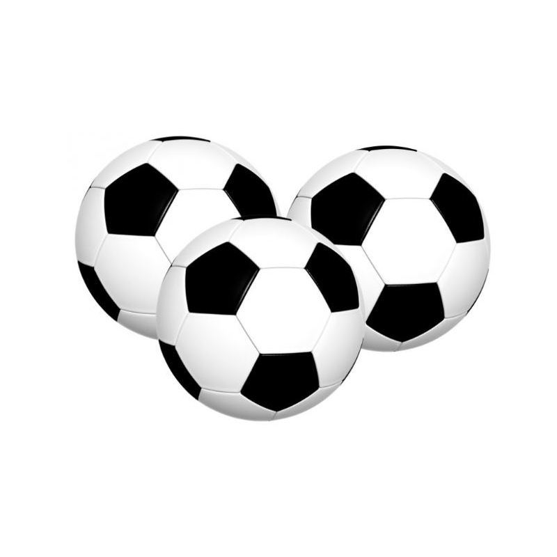 Ballon de foot sur papier azyme Ø 4 cm