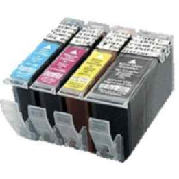 Cartouche compatible Canon PGI-5BK CLI-8 avec puce