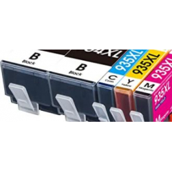 HP934xl 935xl: 4 compatible cartridges
