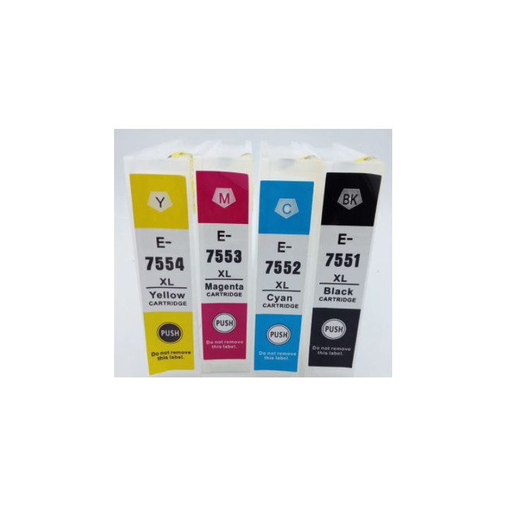 T7551-7554: full cartridges for Epson