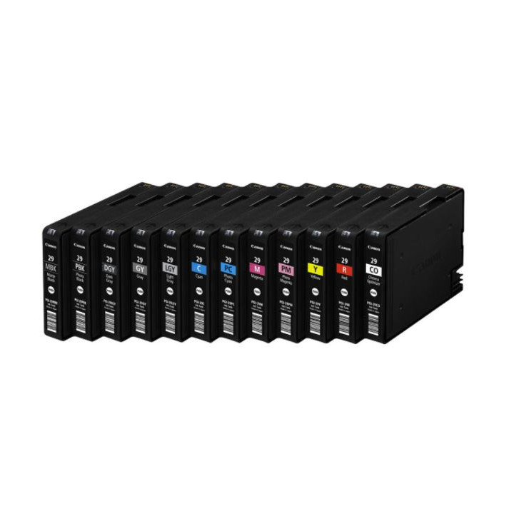 PGI29: 12 compatible cartridges for Canon Pixma Pro 1