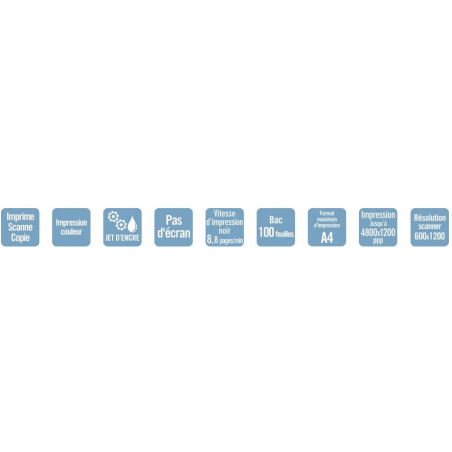 Canon G3560 avec réservoir kit imprimante alimentaire