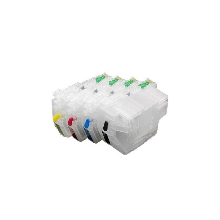 LC3219XL: 4 cartouches rechargeables + puces programmables
