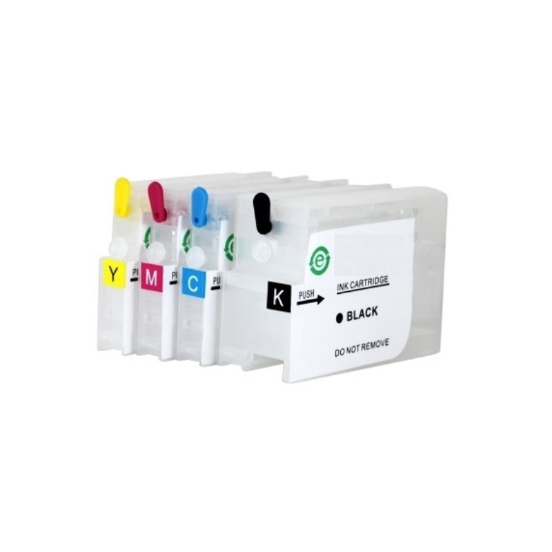 HP953xl: 4 refillable cartridges for HP