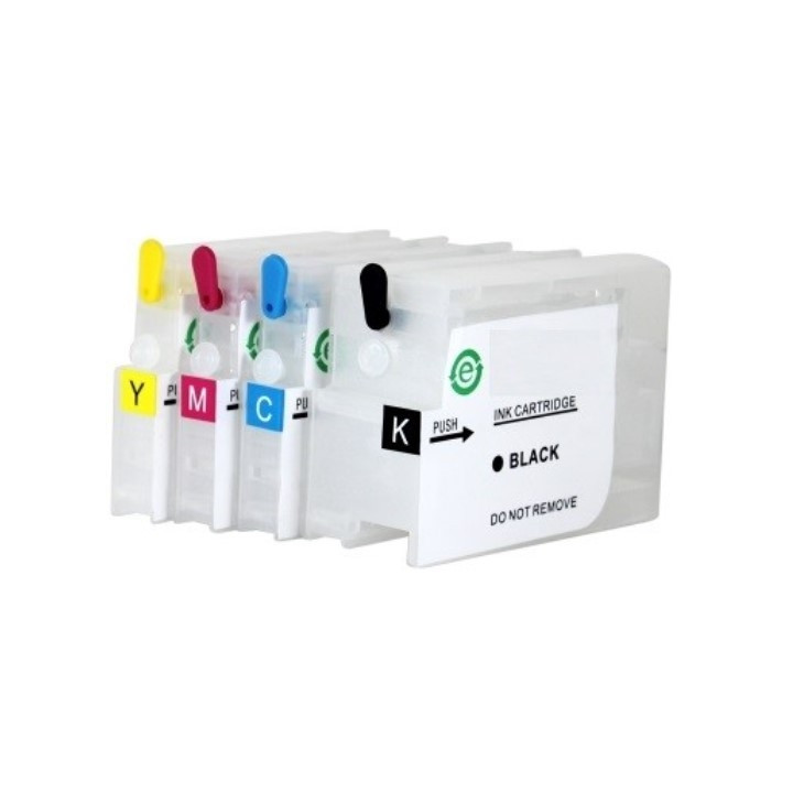 HP953xl: 4 cartouches rechargeables pour HP