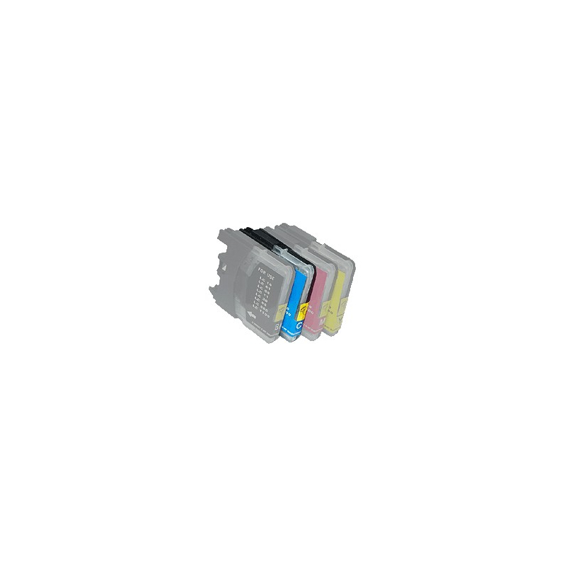 Cartouche compatible pour Brother Nr.LC1100bk, noir Cartouche compatible pour Brother Nr.LC1100bk, noir