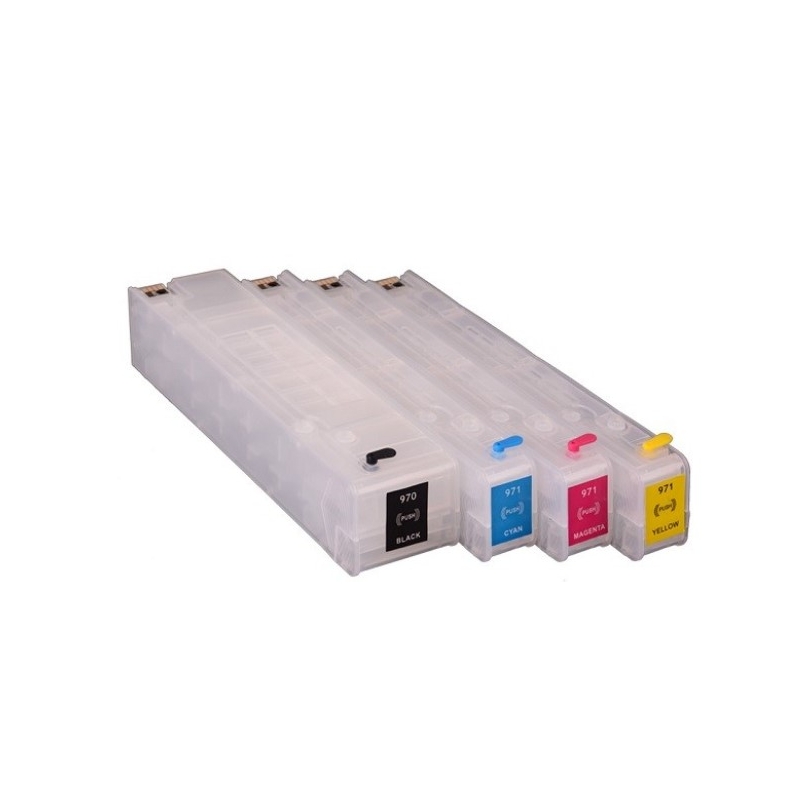 HP970 & 970xl cartouches rechargeables pour HP