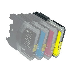 LC 980 compatible cartridge for Brother color of your choice