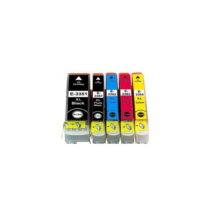 T3351xl: 5 cartouches pleines pour Epson