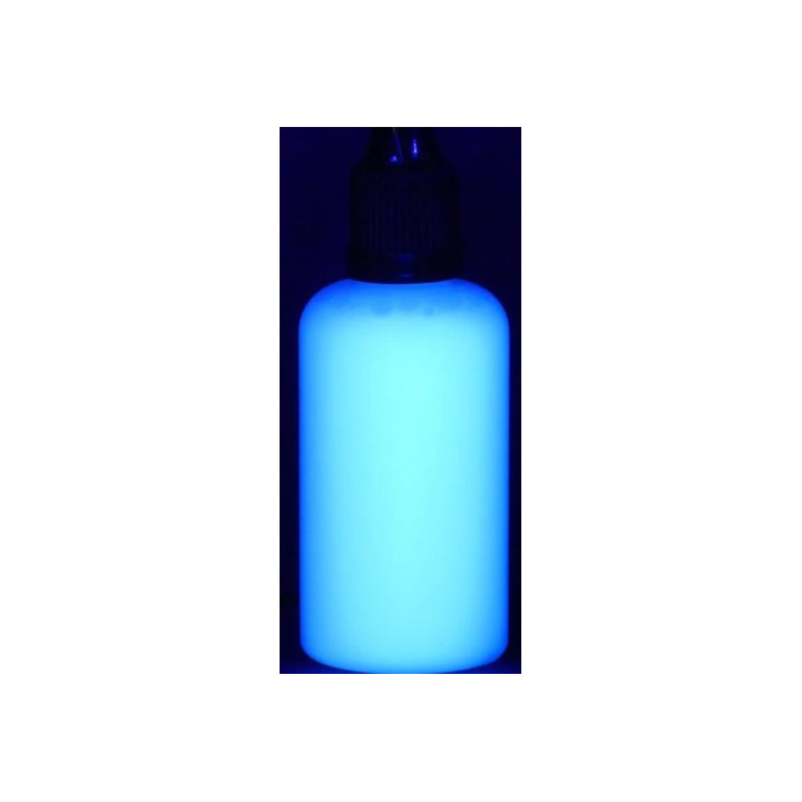 Encres fluorescentes UV 50 ml – Couleurs fluo visibles sous lumière noire