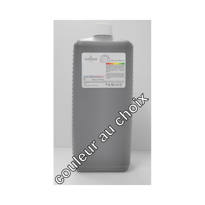 Bouteille d'encre SUDHAUS® 500 ml pour Canon GX6050 (GI56), couleur au choix