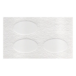 Calissons comestibles prédécoupés sur feuille azyme A4, 42 × 24 mm