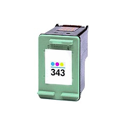 Cartouche remplie pour HP 343 3 couleurs