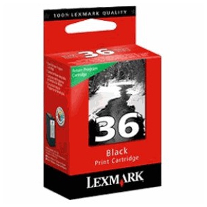 Nr.36A noir. Cartouche d'encre pour lexmark Nr.36 Nr.36A noir. Cartouche d'encre pour lexmark Nr.36