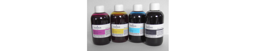 Encre SUDHAUS pour cartouches de marque Canon modèle PG40:50 et CL41/51