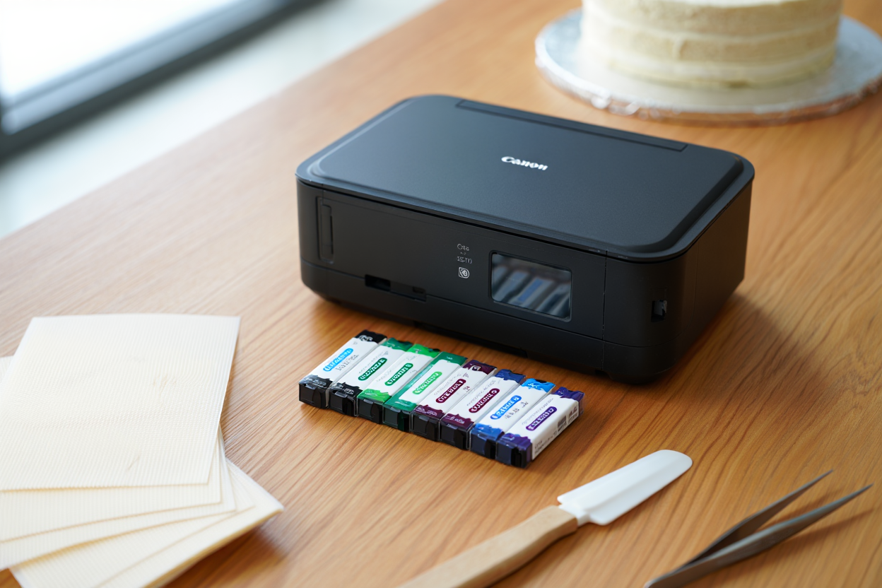 Kit complet imprimante alimentaire et accessoires