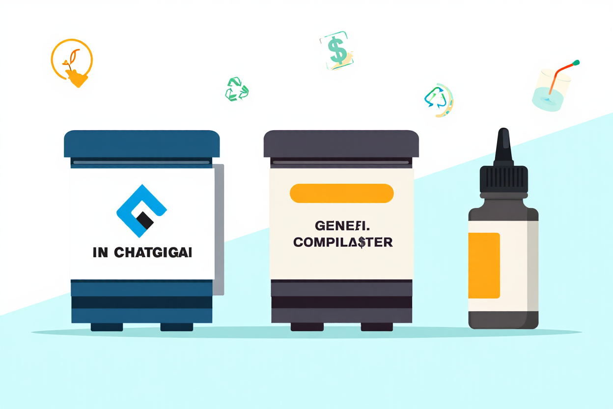 Encre générique : cartouche d'encre compatible et toner discount