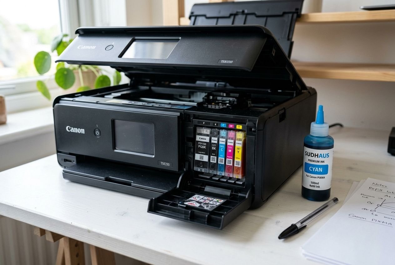 Encre universelle pour une imprimante canon : guide d'achat