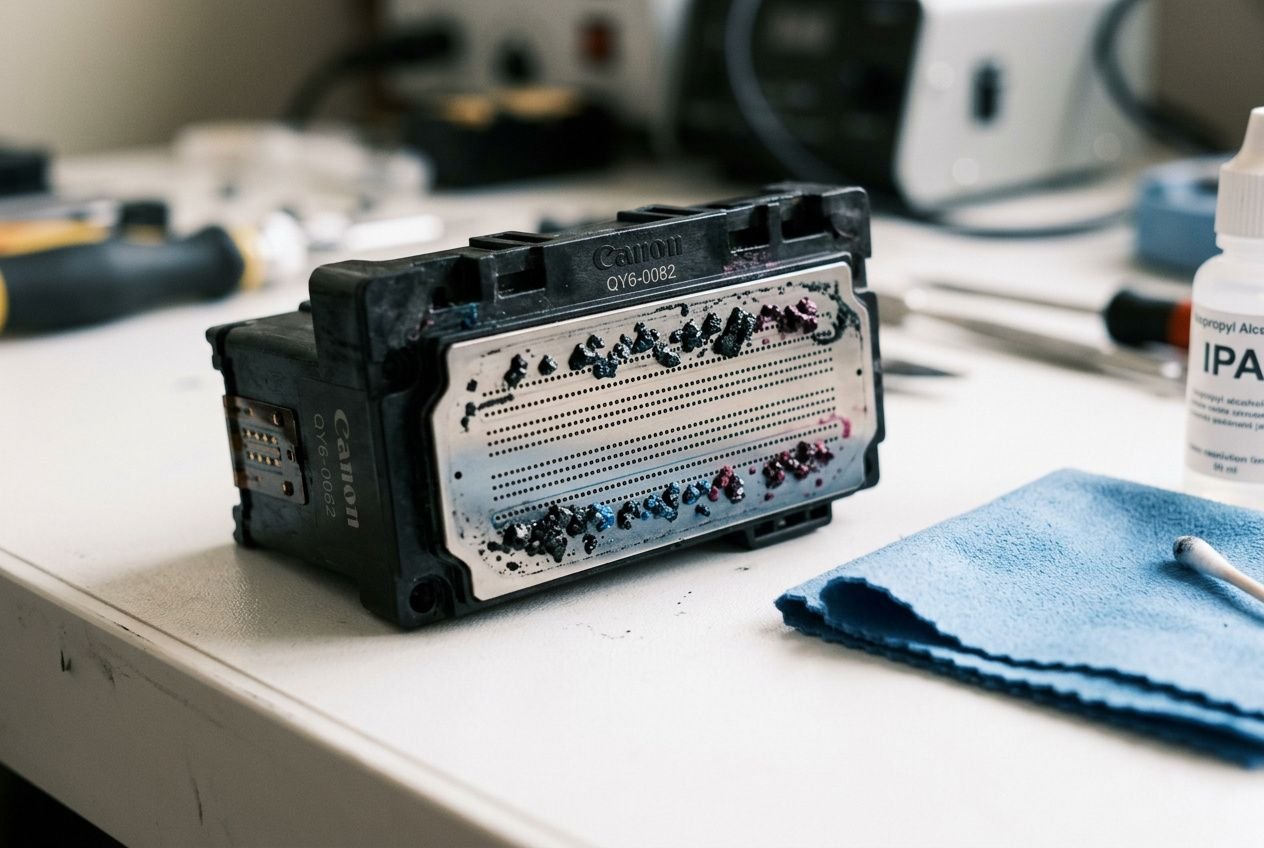Comment nettoyer une imprimante Canon : tête d'impression