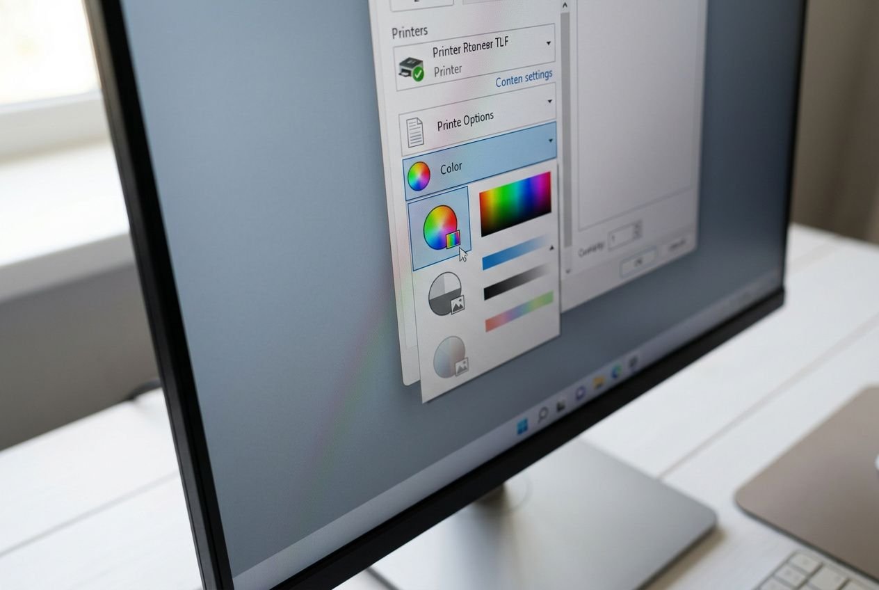 Comment activer l'impression en couleur sous Windows