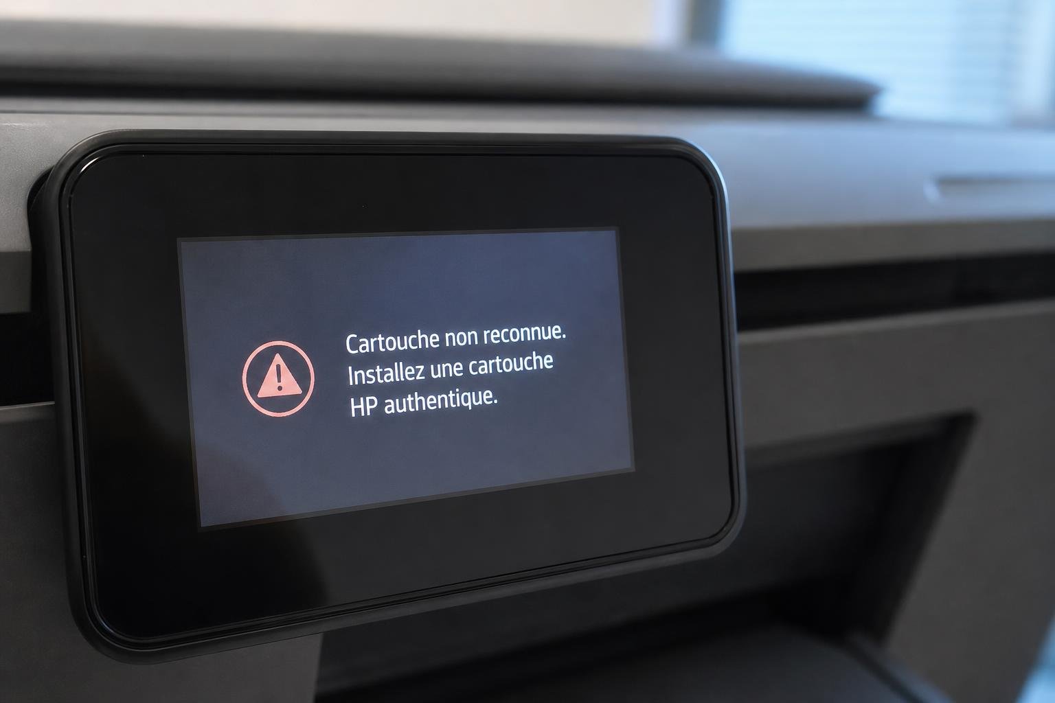 Contourner le blocage cartouche HP : désactiver les erreurs