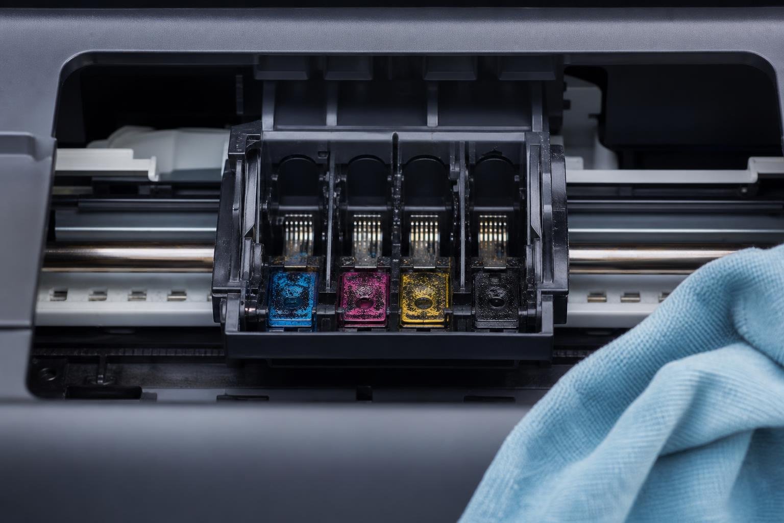Comment nettoyer les têtes d'impression HP DeskJet 3630